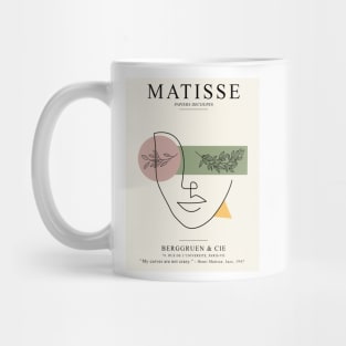 Henri Matisse Line Art Design Mug